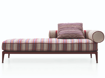 RIBES - Fabric sun lounger by B&B Italia Outdoor - view 2